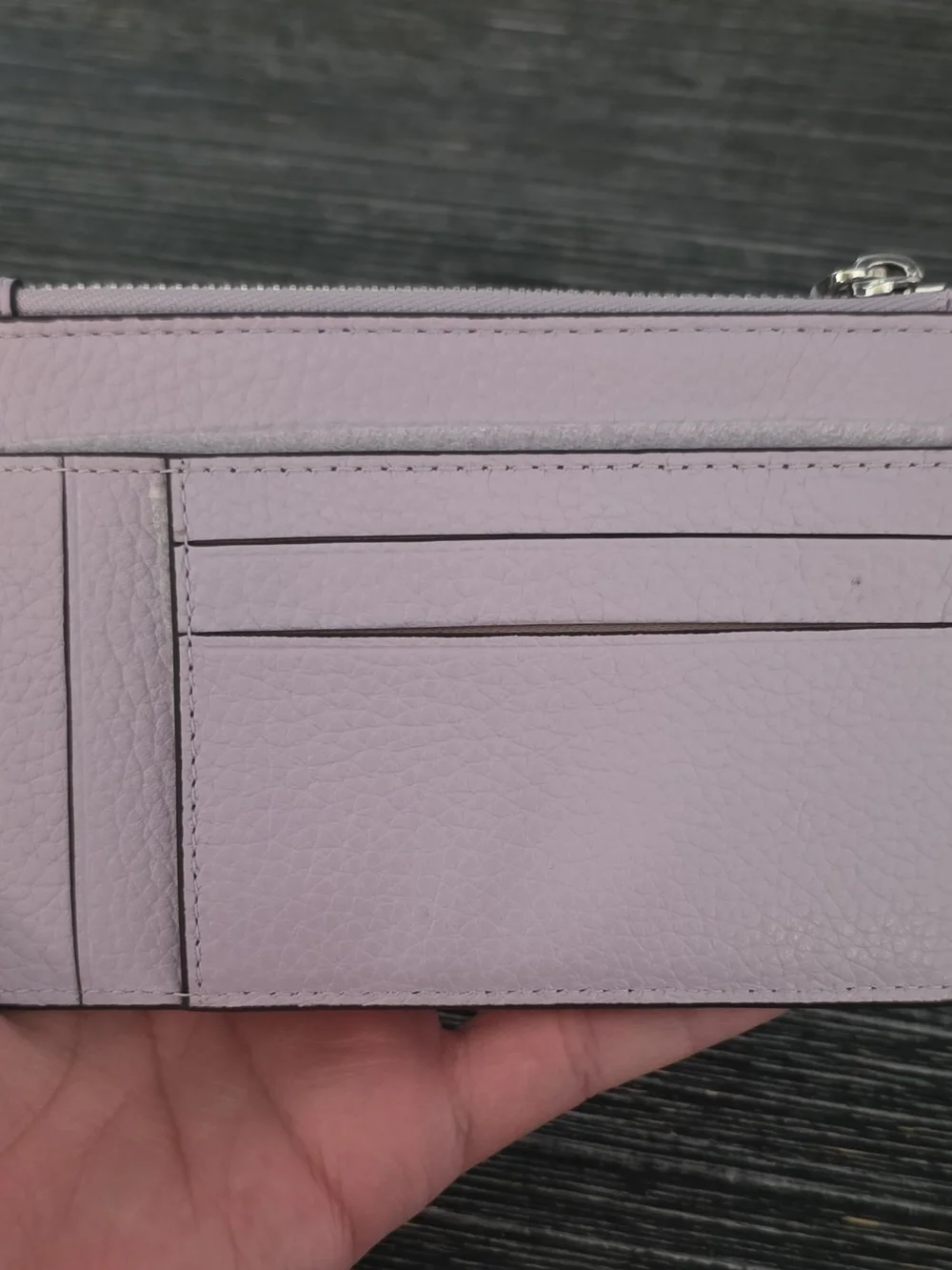kate spade light lavender card sleeve